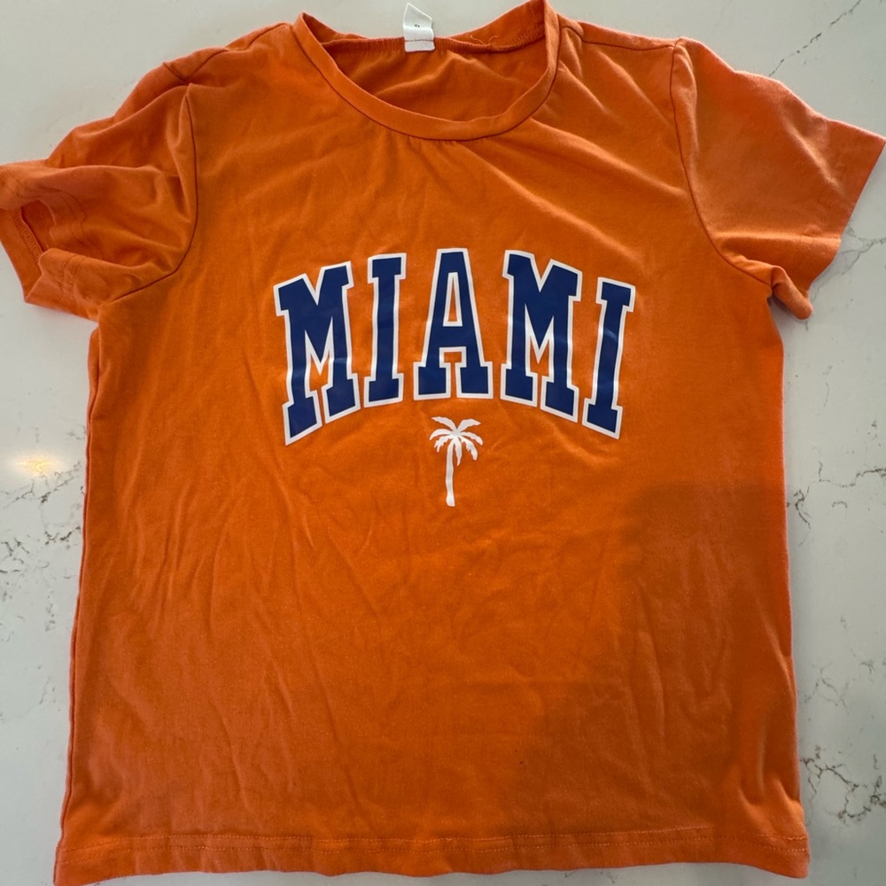 SHEIN Miami tee youth 14